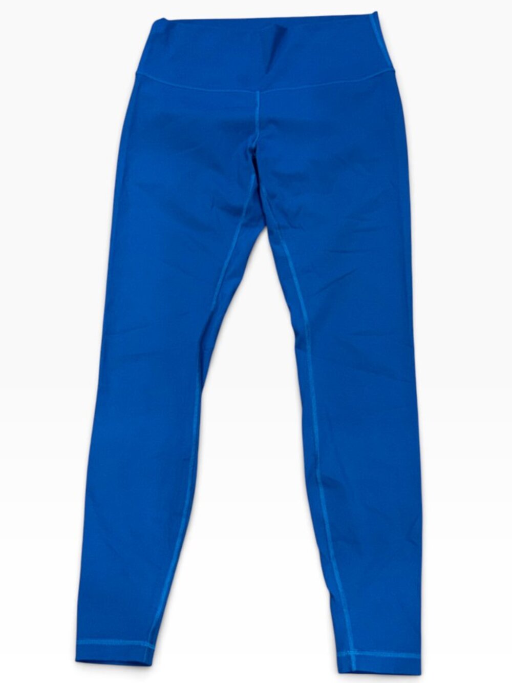Lululemon Wunder Under 28" Leggings Pants Blue Size 10 Athletic Gym Workout